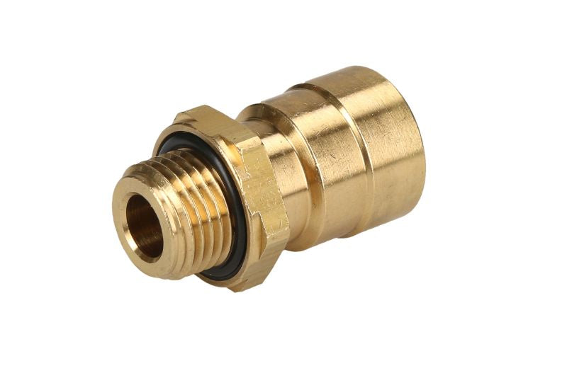 TEKALAN fitting straight, M16x1,5 external, wire 12x1,5, type ABC, metal, quantity per packaging: 1pcs